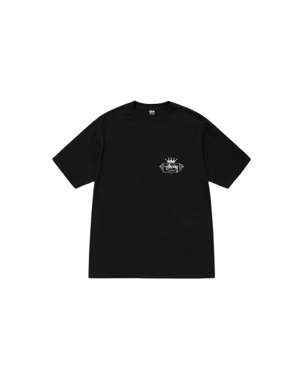 Stussy Built To Last Pigment Dyed Tee Black