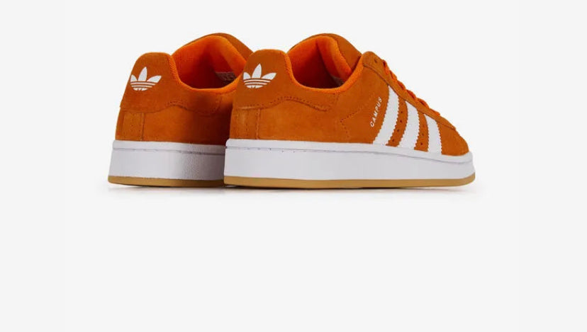 Adidas campus Orange white