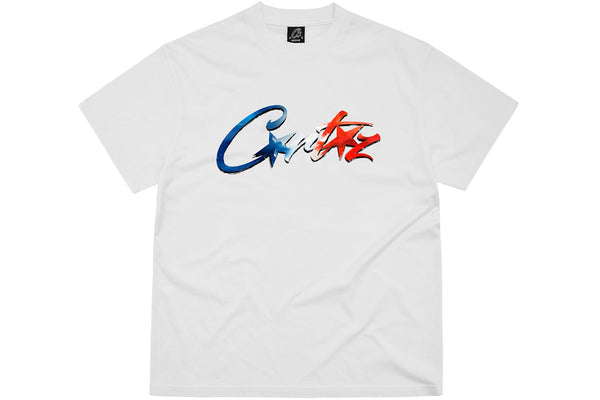 T shirt Corteiz Français Allstarz Blanco