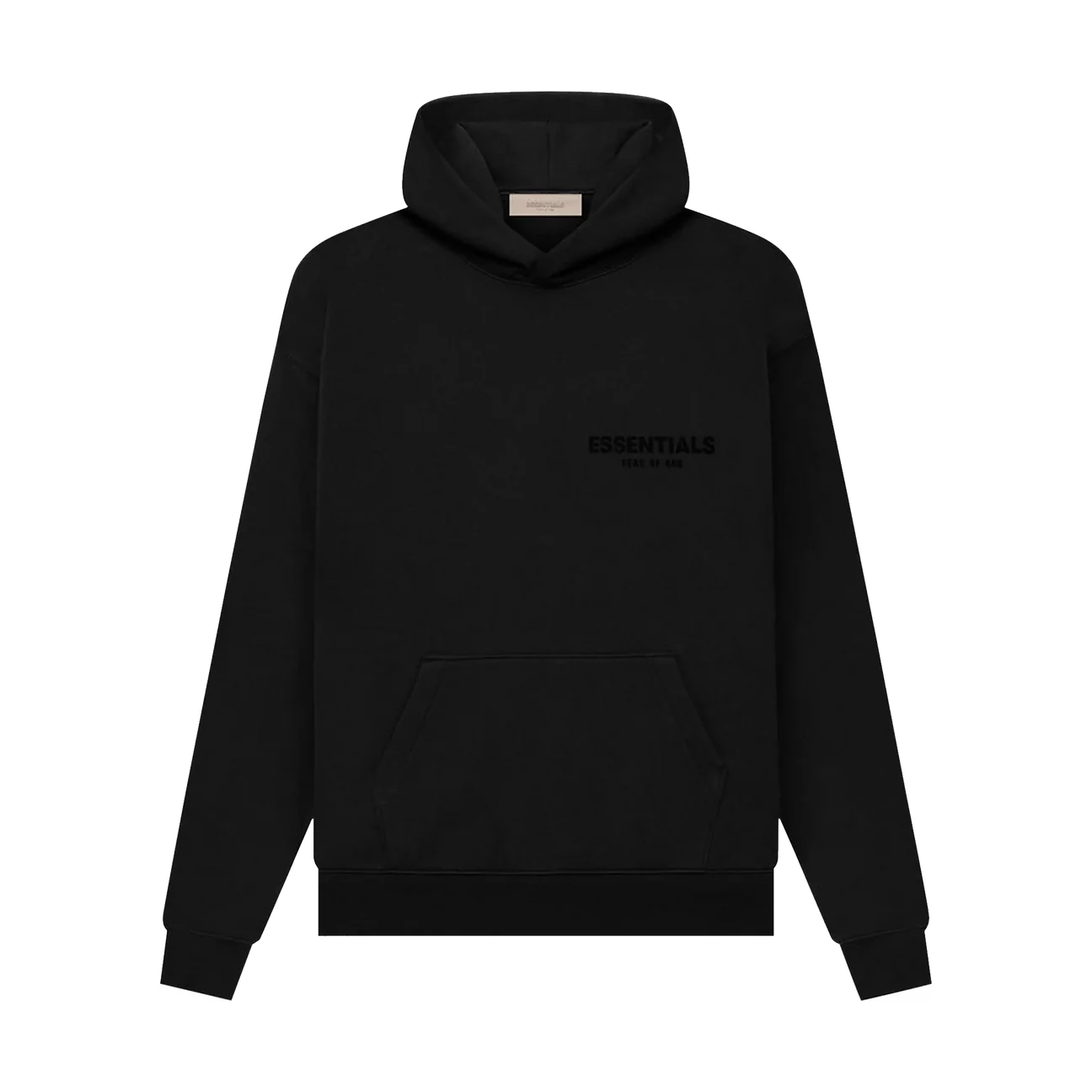 Essentials Pullover Hoodie ( Black )