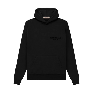 Essentials Pullover Hoodie ( Black )