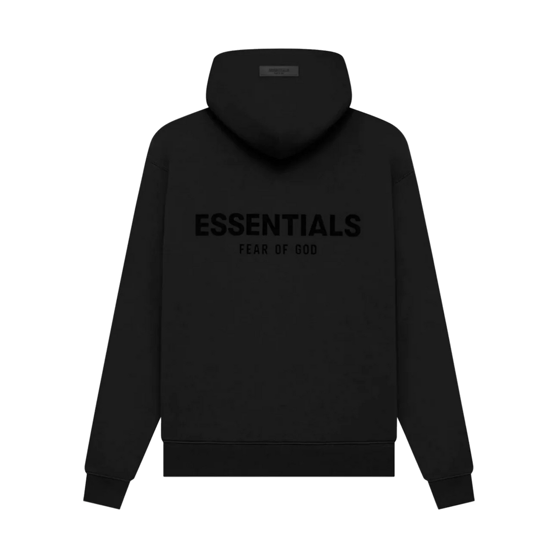 Essentials Pullover Hoodie ( Black )