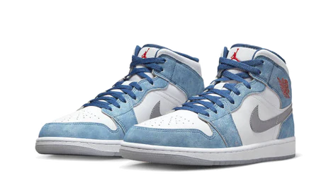 JORDAN 1 MID FRENCH BLUE