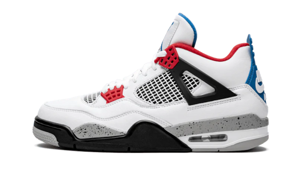 Jordan 4 Retro Military Blue-Fire Red