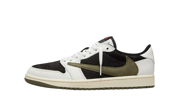 JORDAN 1 LOW TRAVIS SCOTT OLIVE