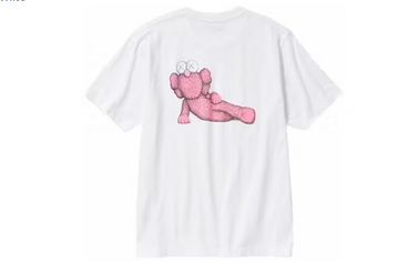 KAWS X Uniqlo UT Short Sleeve Graphic T-Shirt White