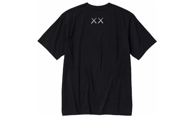 KAWS X Uniqlo UT Short Sleeve Graphic T-Shirt Black