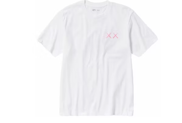 KAWS X Uniqlo UT Short Sleeve Graphic T-Shirt White