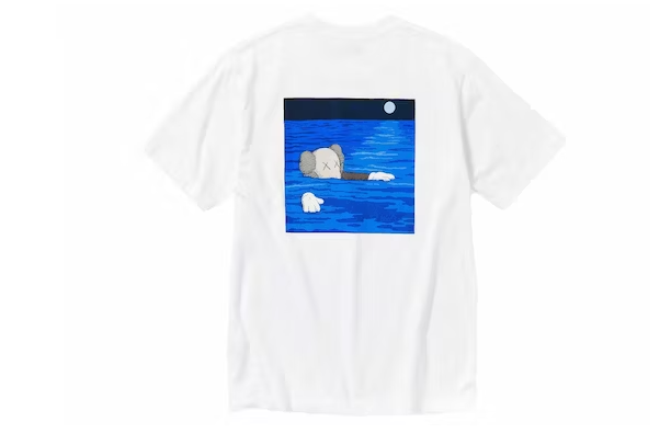 KAWS X Uniqlo UT Short Sleeve Artbook Cover T-Shirt (US Sizing) White