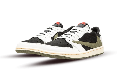 JORDAN 1 LOW TRAVIS SCOTT OLIVE