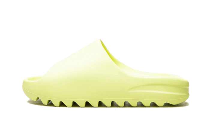 Yeezy slide green glow